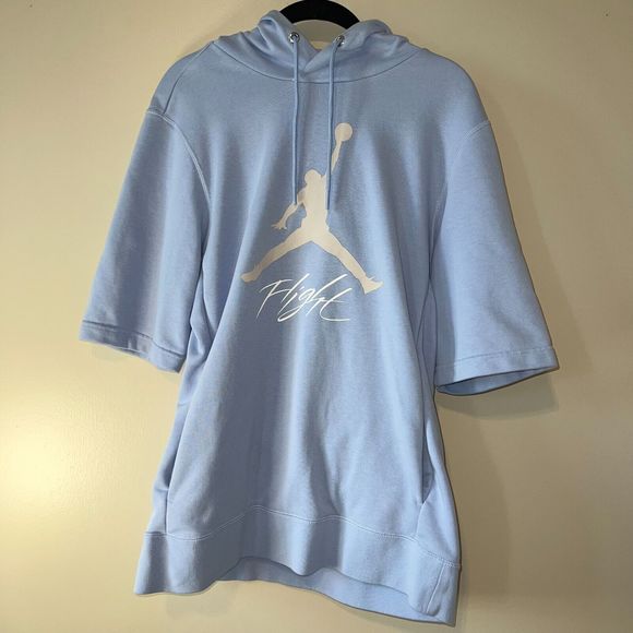 Jordan Tops - Jordan Air Jordan Nike womens short sleeve sweatshirt size large blue